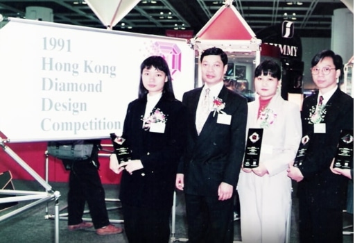 Chow Sang Sang designers won awards in “Hong Kong Diamond Design Competition”