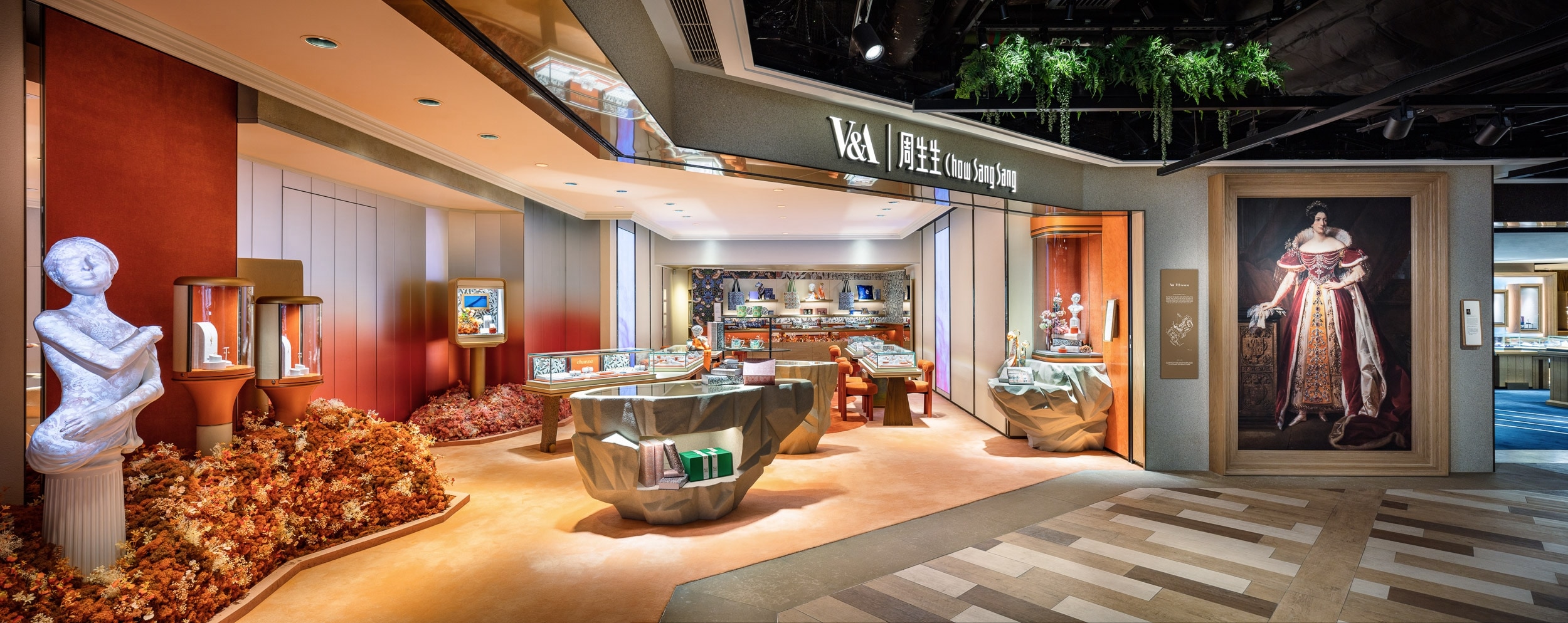 The World’s first V&A Museum x Chow Sang Sang Jewellery Concept Store was opened at K11 MUSEA, Hong Kong